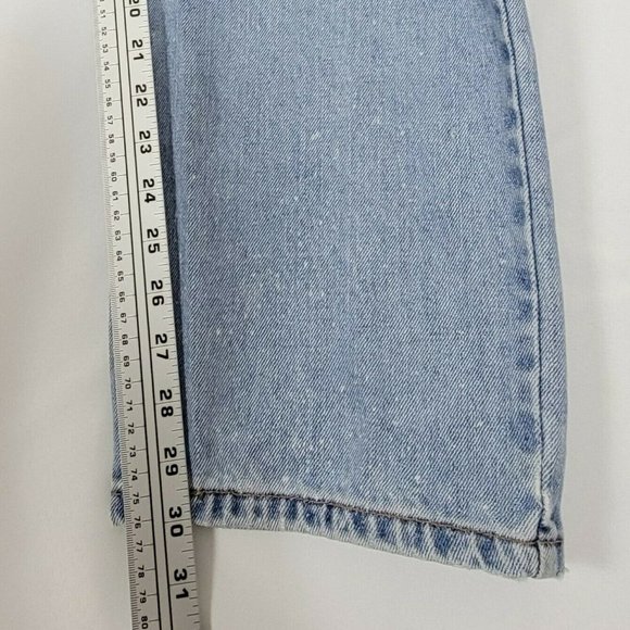 Vintage Levis 550 Jeans Mens 40x30* Blue Relaxed Straight Leg Black Bat Wing Tag - Picture 8 of 12